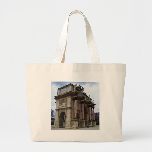 Arc de Triomphe de Carrousel. Grote Tote Bag (Voorkant)