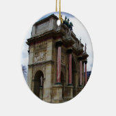 Arc de Triomphe de Carrousel. Keramisch Ornament (Rechts)