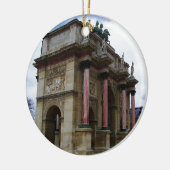 Arc de Triomphe de Carrousel. Keramisch Ornament (Links)