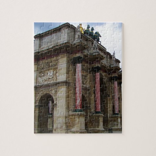 Arc de Triomphe de Carrousel. Legpuzzel (Verticaal)