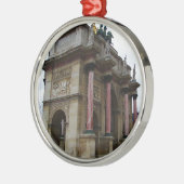 Arc de Triomphe de Carrousel. Metalen Ornament (Links)