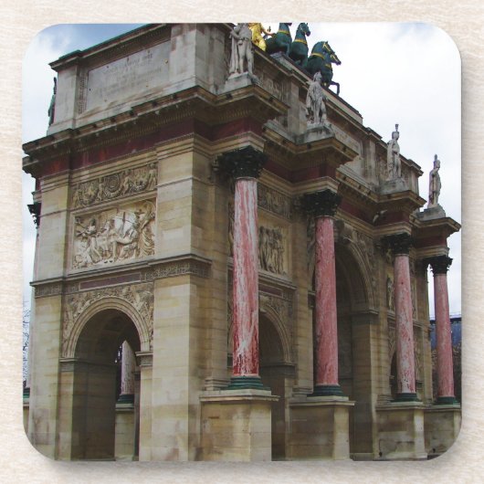 Arc de Triomphe de Carrousel. Onderzetter (Voorkant)