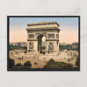 Arc de Triomphe, de l'Etoile, Parijs, klassen in F Briefkaart (Voorkant)
