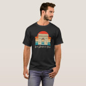 Arc de Triomphe de Lu2019étoile in Paris Retro Sun T-shirt (Voorkant volledig)