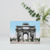 Arc de Triomphe du Carrousel Briefkaart (Staand voorkant)
