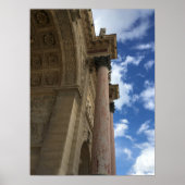 Arc de Triomphe du Carrousel Briefkaart Poster (Voorkant)