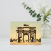 Arc de Triomphe du Carrousel Paris Frankrijk Briefkaart (Staand voorkant)
