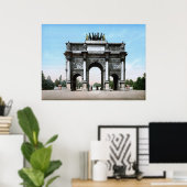 Arc de Triomphe du Carrousel Poster (Thuiskantoor)