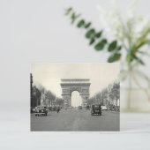  Arc de Triomphe Frankrijk Briefkaart (Staand voorkant)