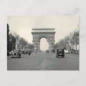  Arc de Triomphe Frankrijk Briefkaart (Voorkant)