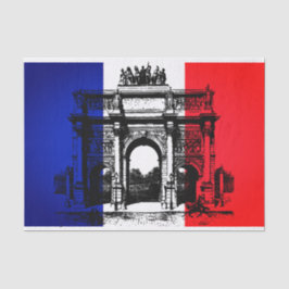 Arc de Triomphe Frankrijk Weefselpapier Tissuepapier