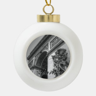 Arc de Triomphe Keramische Bal Ornament