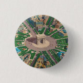 Arc de Triomphe-knop Ronde Button 3,2 Cm (Voorkant)