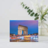 Arc de Triomphe | Nationaal monument | Parijs Fran Briefkaart (Staand voorkant)