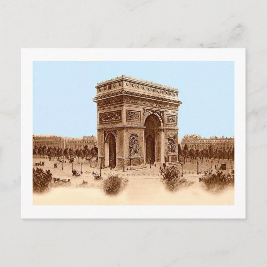  Arc de Triomphe Notecards Briefkaart (Voorkant)