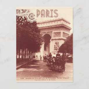 Arc De Triomphe, Parijs, 1903 Briefkaart