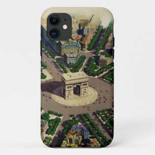  Arc de Triomphe Parijs Case-Mate iPhone Case
