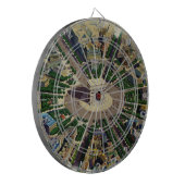  Arc de Triomphe Parijs Dartbord (Voorkant Links)