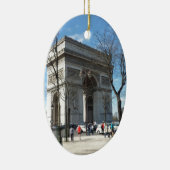 Arc de Triomphe, Parijs, Frankrijk Keramisch Ornament (Rechts)