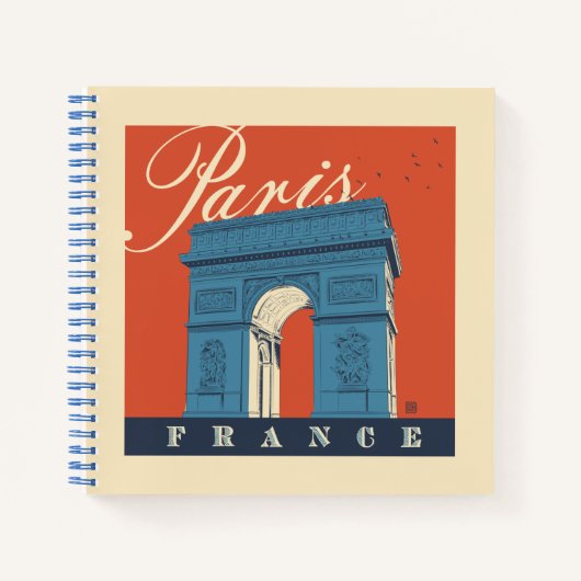 Arc de Triomphe | Parijs, Frankrijk Notitieboek (Voorkant)