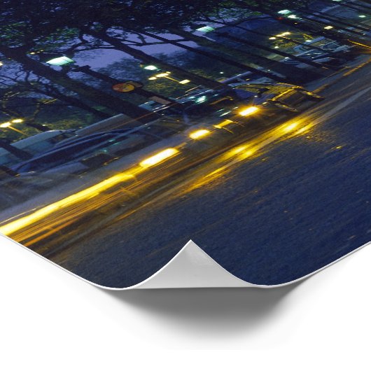 Arc de Triomphe, Parijs, Frankrijk; Poster (Hoek)