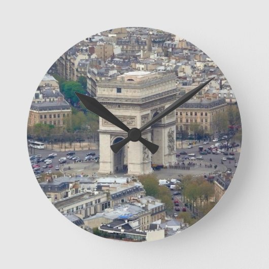 Arc DE Triomphe Parijs Frankrijk Ronde Klok (Voorkant)