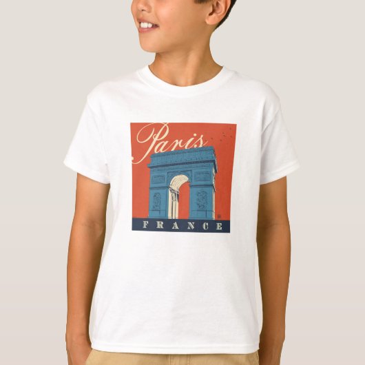 Arc de Triomphe | Parijs, Frankrijk T-shirt (Voorkant)