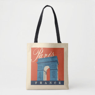 Arc de Triomphe   Parijs, Frankrijk Tote Bag