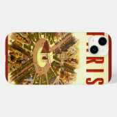  Arc de Triomphe, Parijs, Frankrijk Travel Art Case-Mate iPhone Case (Achterkant (horizontaal))