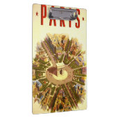  Arc de Triomphe, Parijs, Frankrijk Travel Art Klembord (Rechts)