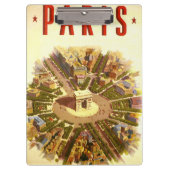  Arc de Triomphe, Parijs, Frankrijk Travel Art Klembord (Voorkant)