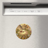 Arc de Triomphe, Parijs, Frankrijk Travel Art Magneet (Insitu (Vaatwasser))