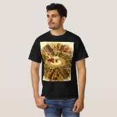 Arc de Triomphe, Parijs, Frankrijk Travel Art T-shirt (Voorkant volledig)