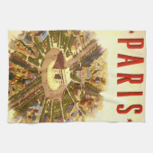  Arc de Triomphe, Parijs, Frankrijk Travel Art Theedoek (Horizontaal)