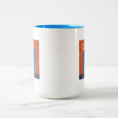 Arc de Triomphe | Parijs, Frankrijk Tweekleurige Koffiemok (Center)