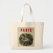 Arc de Triomphe Parijs Grote Tote Bag (Voorkant)