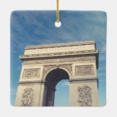 Arc de Triomphe Parijs Keramisch Ornament (Achterkant)