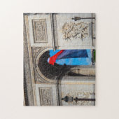 Arc de Triomphe Parijs. Legpuzzel (Verticaal)
