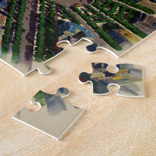 Arc de Triomphe Parijs Legpuzzel (Zijkant)