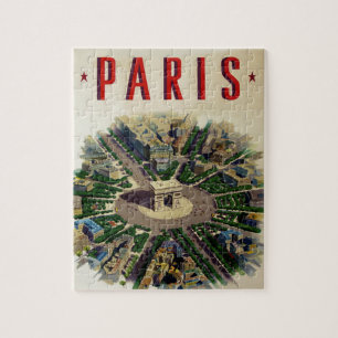 Arc de Triomphe Parijs Legpuzzel