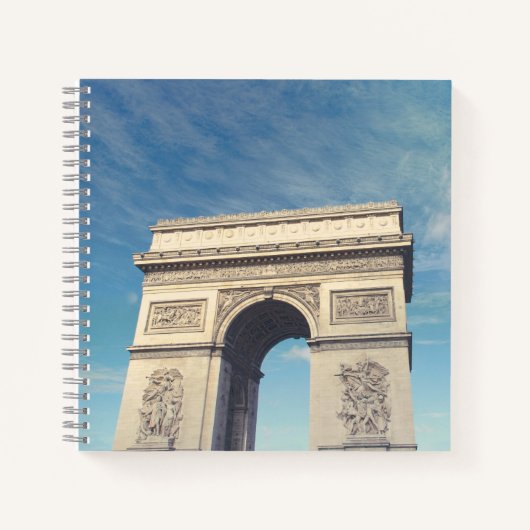 Arc de Triomphe Parijs Notitieboek (Voorkant)