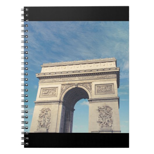 Arc de Triomphe Parijs Notitieboek (Voorkant)