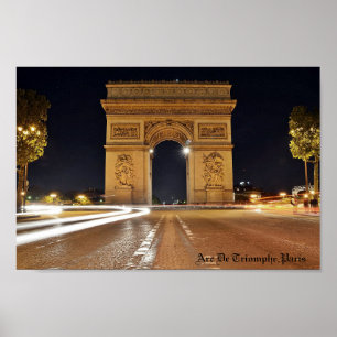 Arc De Triomphe, Parijs Poster