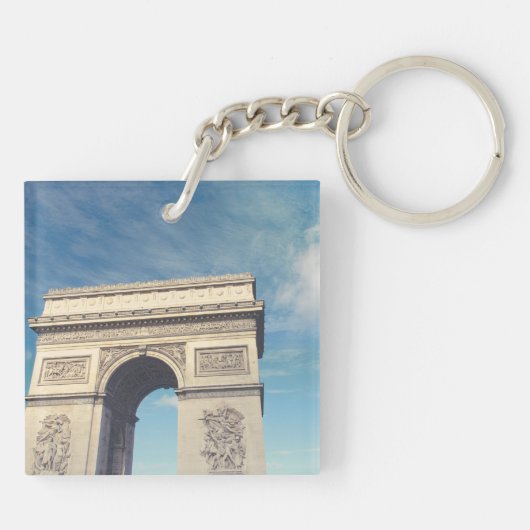 Arc de Triomphe Parijs Sleutelhanger (Achterkant)