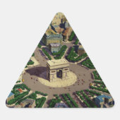  Arc de Triomphe Parijs Sticker (Voorkant)