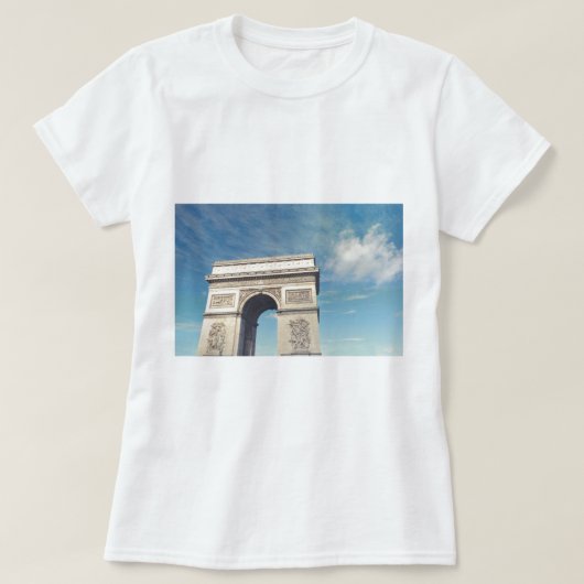 Arc de Triomphe Parijs T-shirt (Design voorkant)