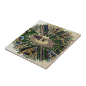  Arc de Triomphe Parijs Tegeltje (Zijkant)