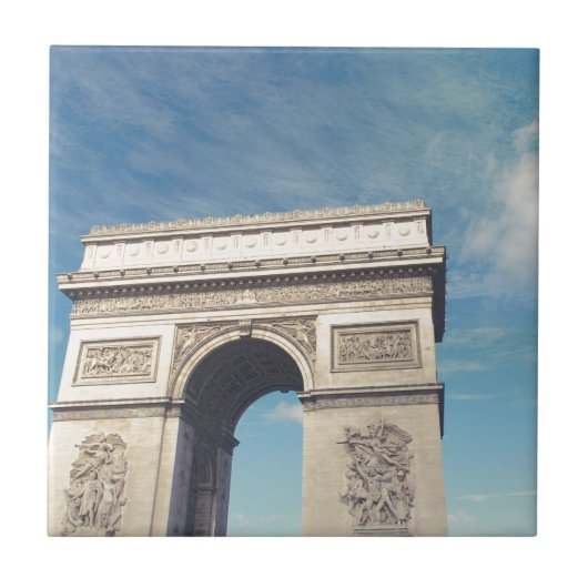 Arc de Triomphe Parijs Tegeltje (Voorkant)