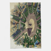 Arc de Triomphe Parijs Theedoek (Verticaal)