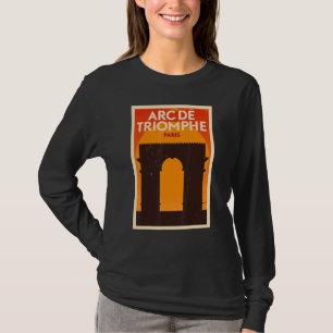 Arc de Triomphe Parijs Toerist T-shirt